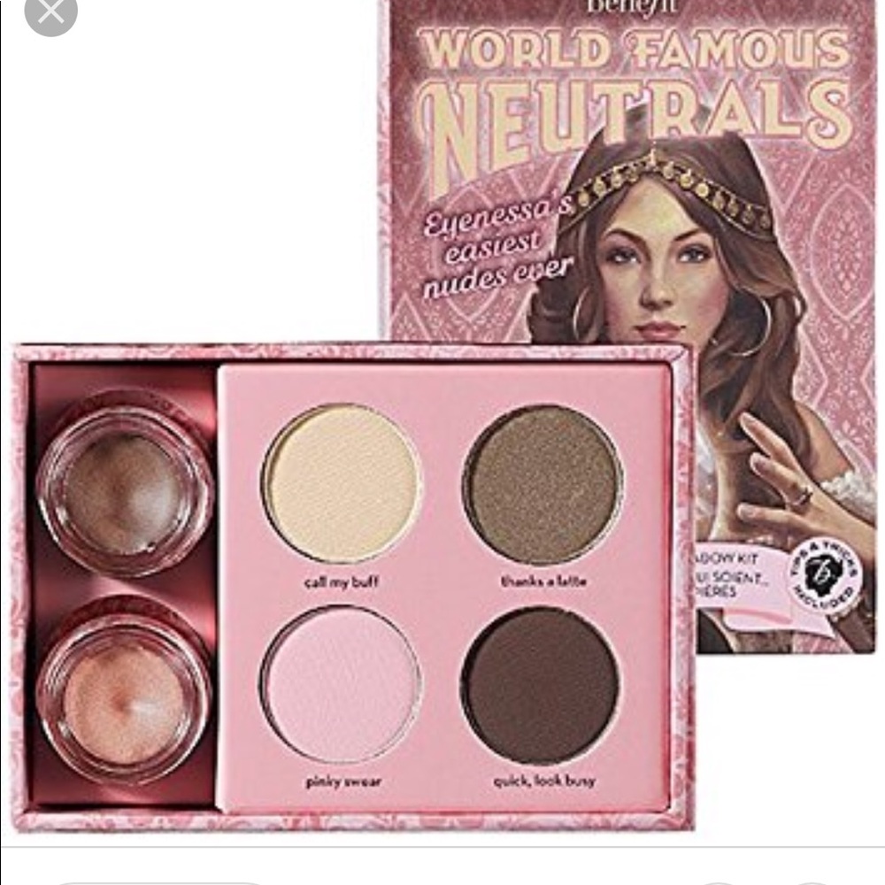 Barely used benefit eyeshadow pallet